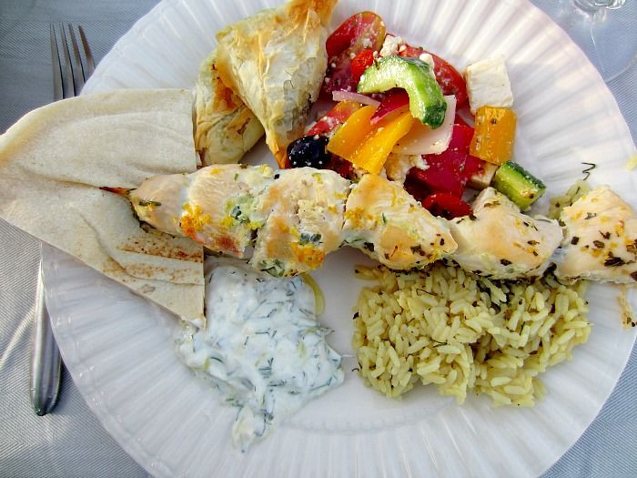 Greek Dinner Party Menu Ideas
 Greek Dinner Party Chicken Souvlaki Plate