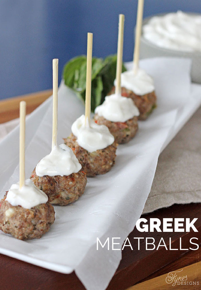 Greek Dinner Party Menu Ideas
 Greek Meatball Recipe Appetizer Idea