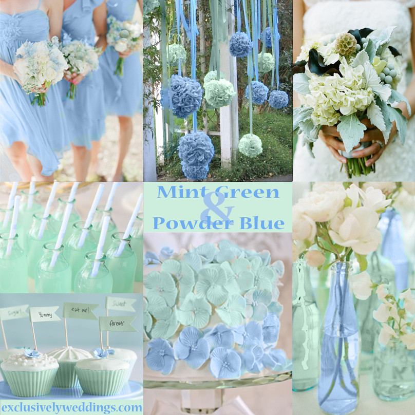 Green And Blue Wedding Colors
 The 10 All Time Most Popular Wedding Colors – Hit Now