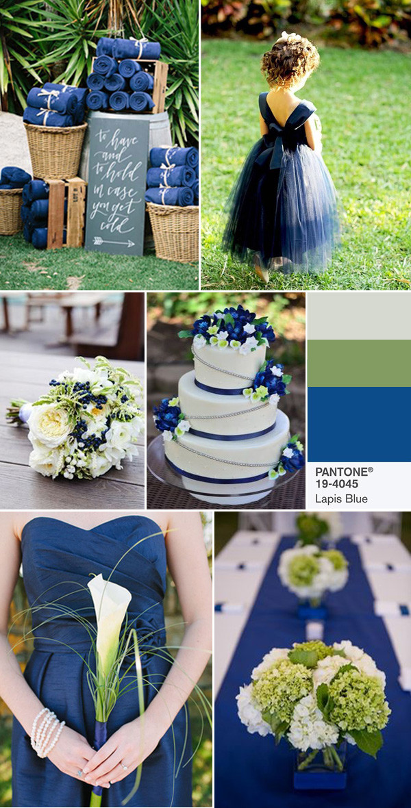 Green And Blue Wedding Colors
 Top 10 Spring Wedding Colors From Pantone For 2017
