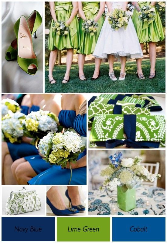 Green And Blue Wedding Colors
 Your Wedding in Colors Navy Blue and Green Arabia Weddings