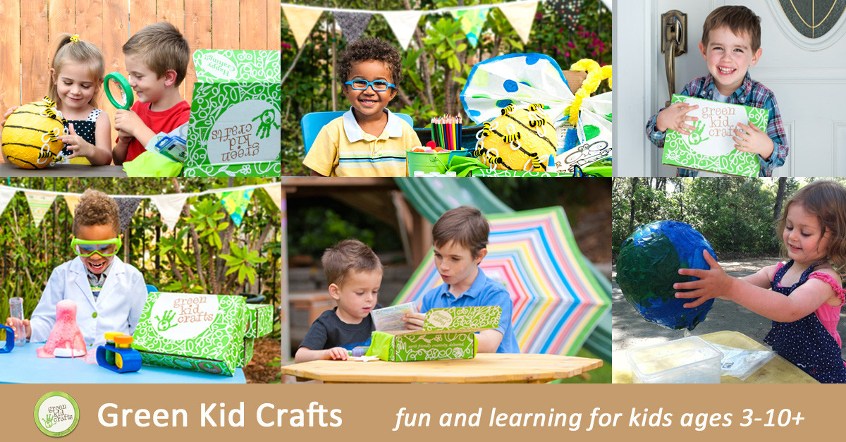 Green Craft Kids
 Eco friendly Birthday Activities and Party Favors