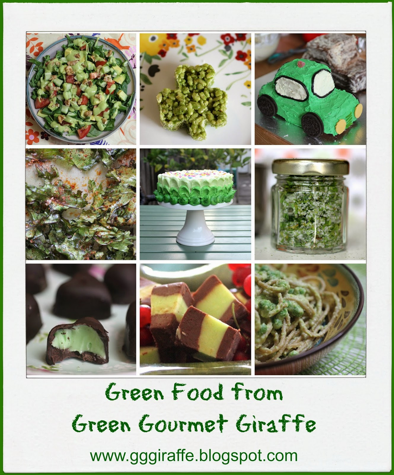 Green Food For St Patrick's Day
 Green Gourmet Giraffe Green food for St Patrick s Day