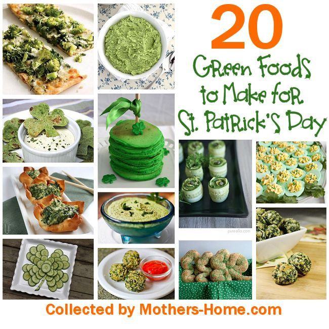 Green Food For St Patrick's Day
 19 best images about March on Pinterest