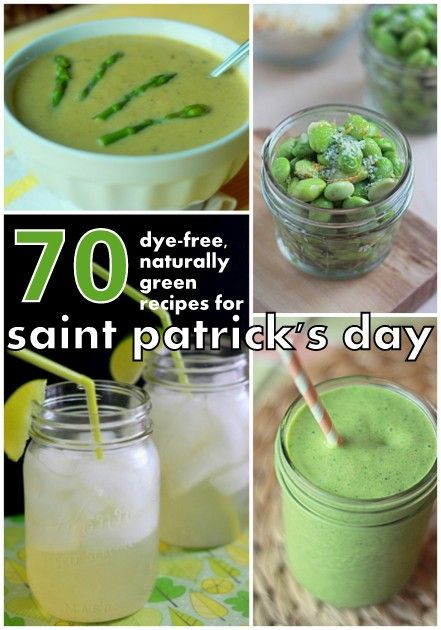 Green Food For St Patrick's Day
 70 Dye Free Naturally Green Recipes for Saint Patrick s