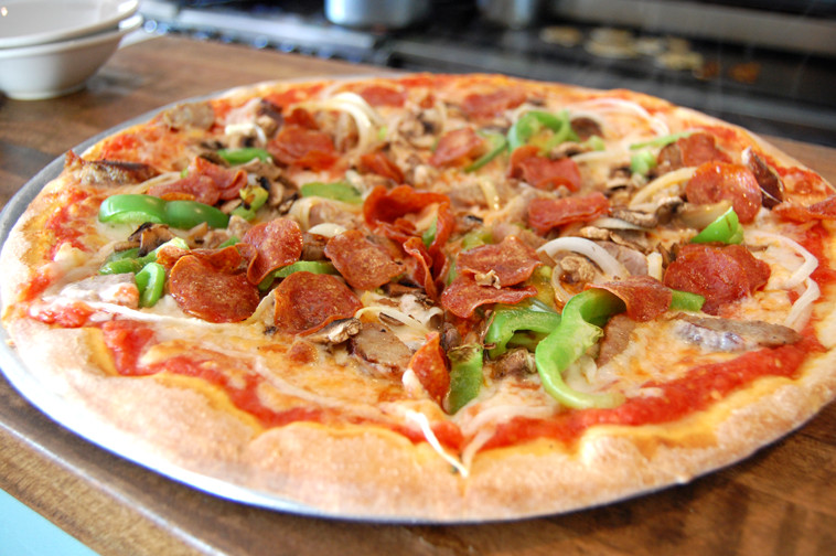 Green Onion Pizza
 Mushroom Bell Pepper And Green ion Pizza Recipe — Dishmaps