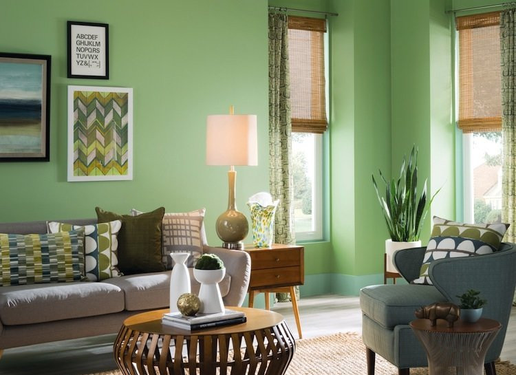 Green Paint For Living Room
 Paint Color bos Your plete Guide to Pairing Paint