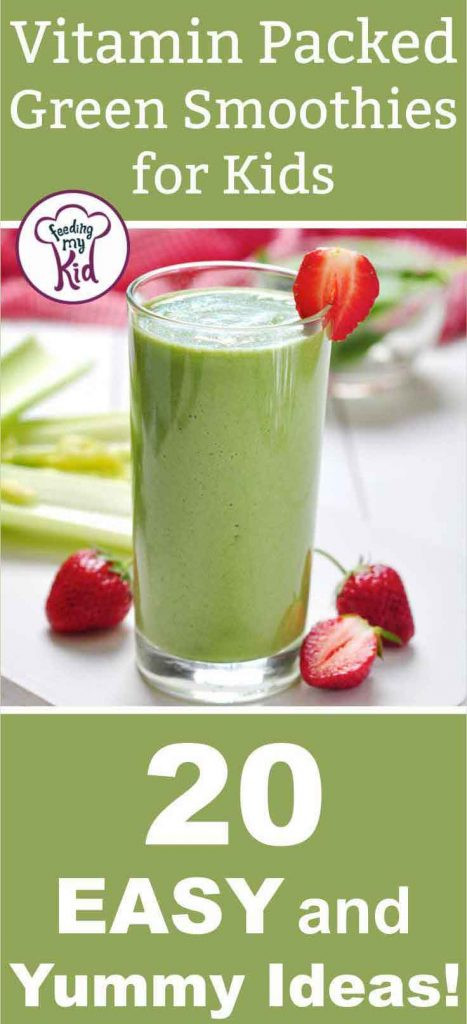 Green Smoothies For Kids
 Green Smoothies for Kids A Yummy Vitamin Packed Drink