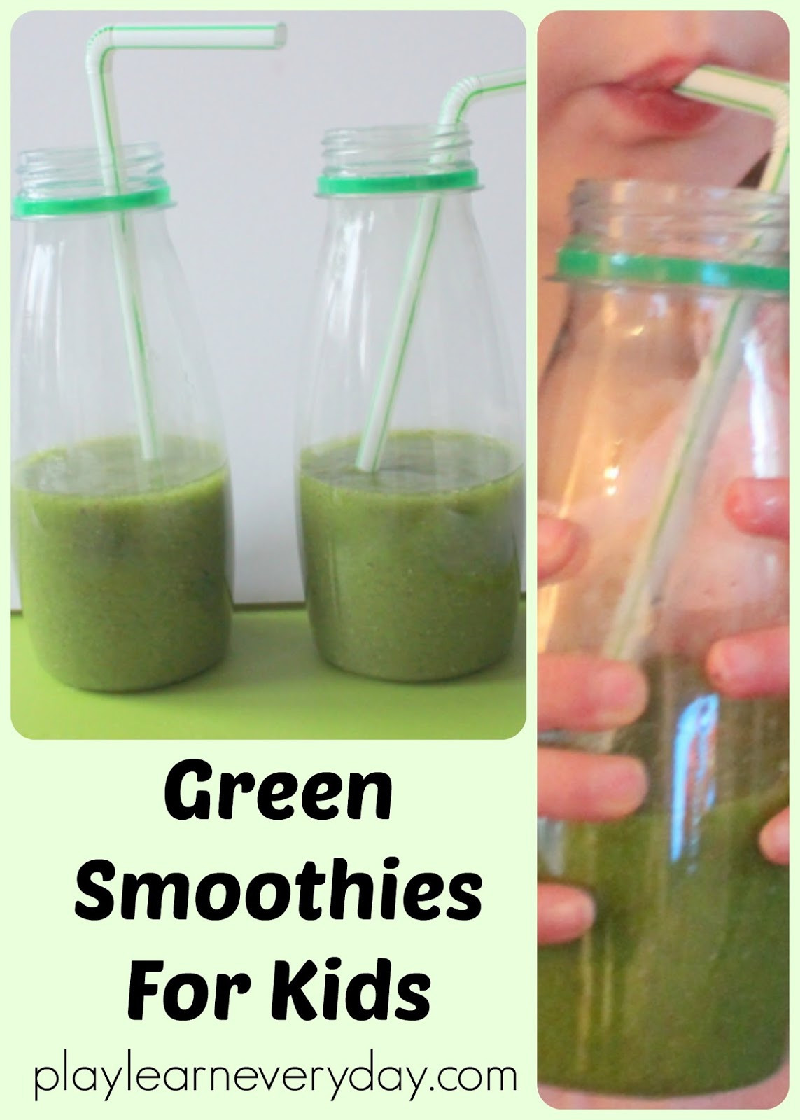 Green Smoothies For Kids
 Green Smoothies for Kids Play and Learn Every Day