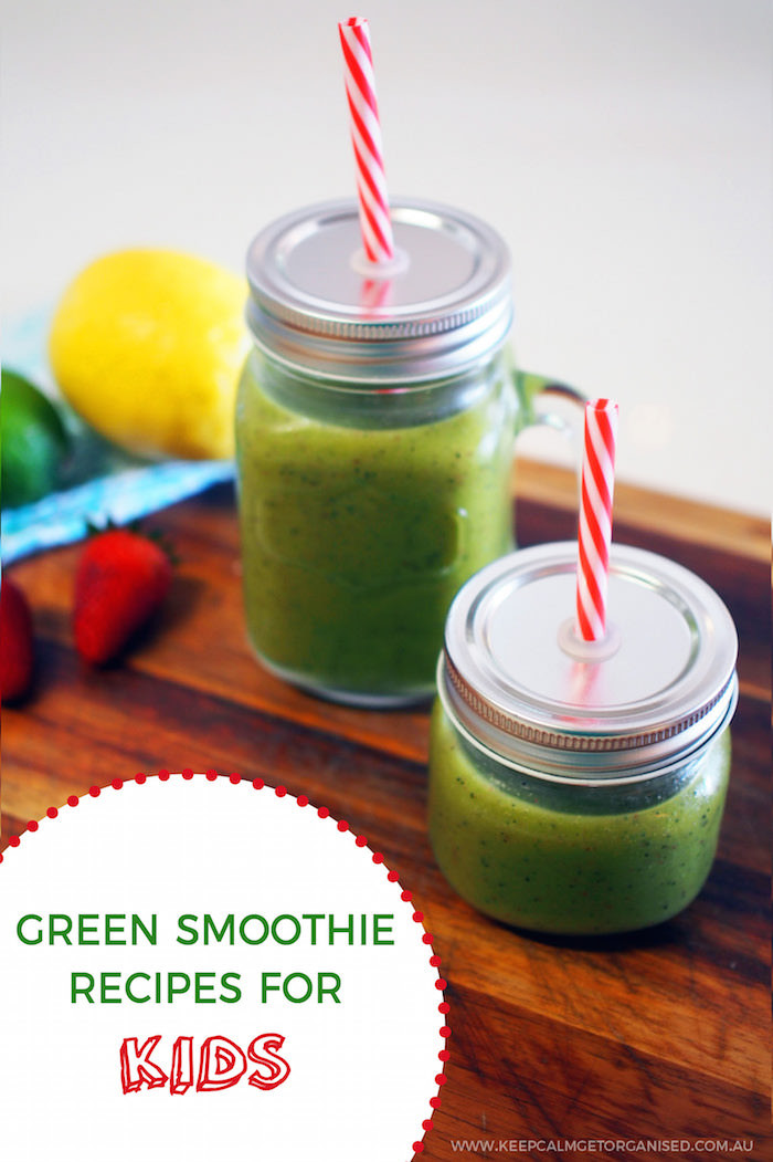 Green Smoothies For Kids
 Healthy green smoothies for kids