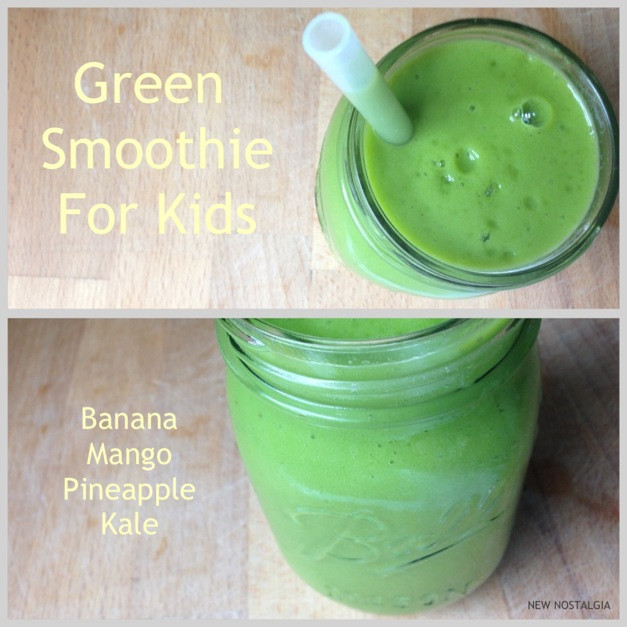 Green Smoothies For Kids
 Green Smoothie For Kids