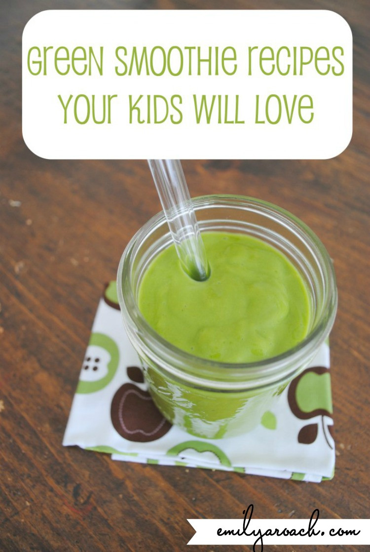Green Smoothies For Kids
 Green Smoothies Your Kids Will Love