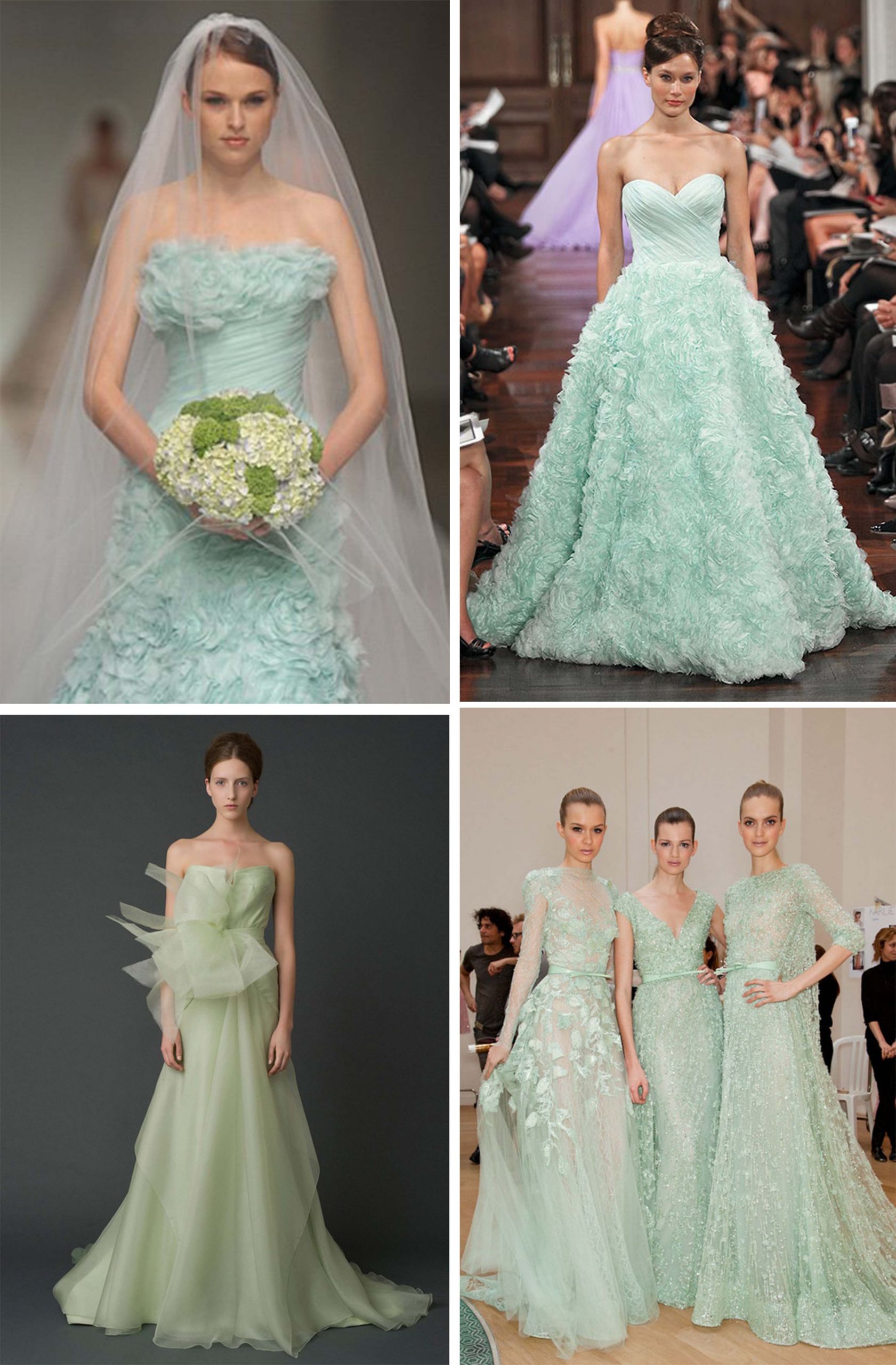 Green Wedding Gowns
 Inspiring mint green wedding ideas – lianggeyuan123