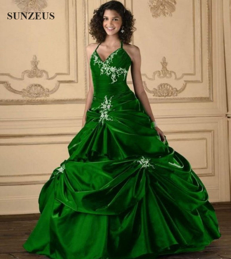 Green Wedding Gowns
 Emerald Green Wedding Dress