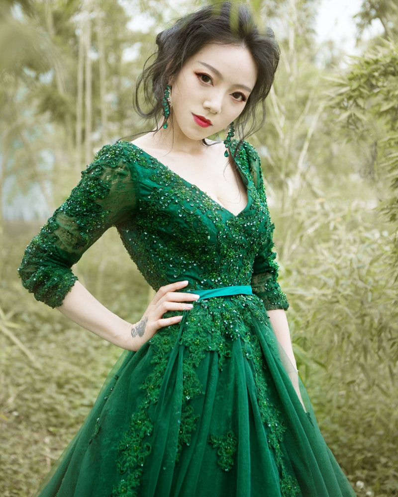 Green Wedding Gowns
 Popular Green Wedding Dress Buy Cheap Green Wedding Dress