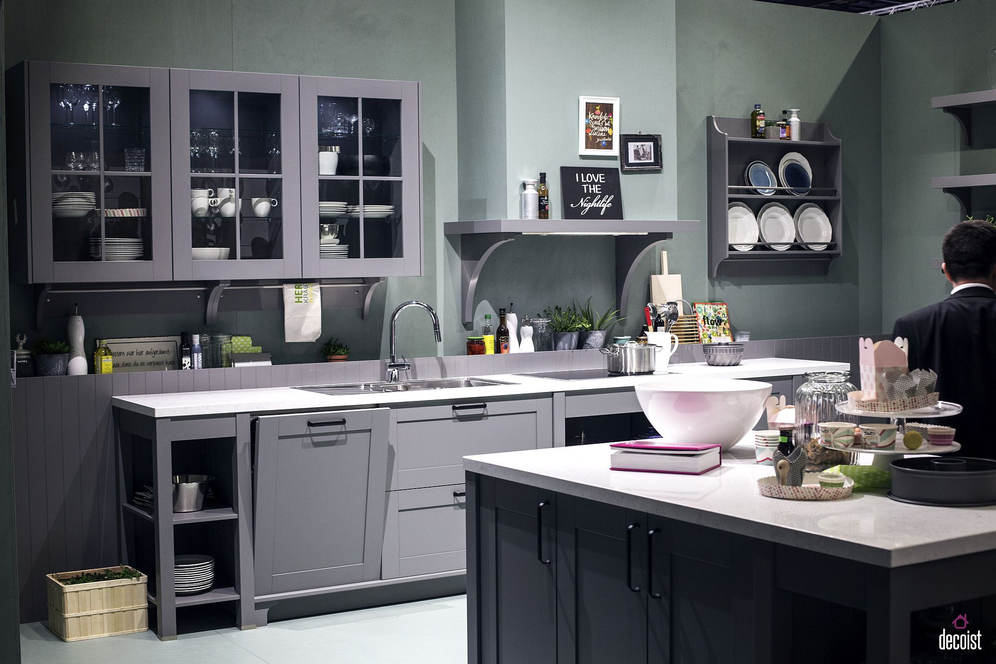 Grey And White Kitchen Photos
 Classic and Trendy 45 Gray and White Kitchen Ideas