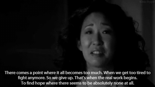 Grey'S Anatomy Romantic Quotes
 Grey s Anatomy Quotes cause you want them on We Heart It