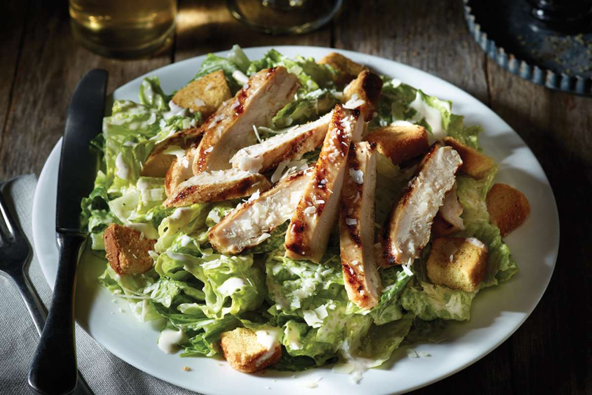 Grilled Chicken For Salad
 Grilled Chicken Caesar Salad Order line With Applebee s