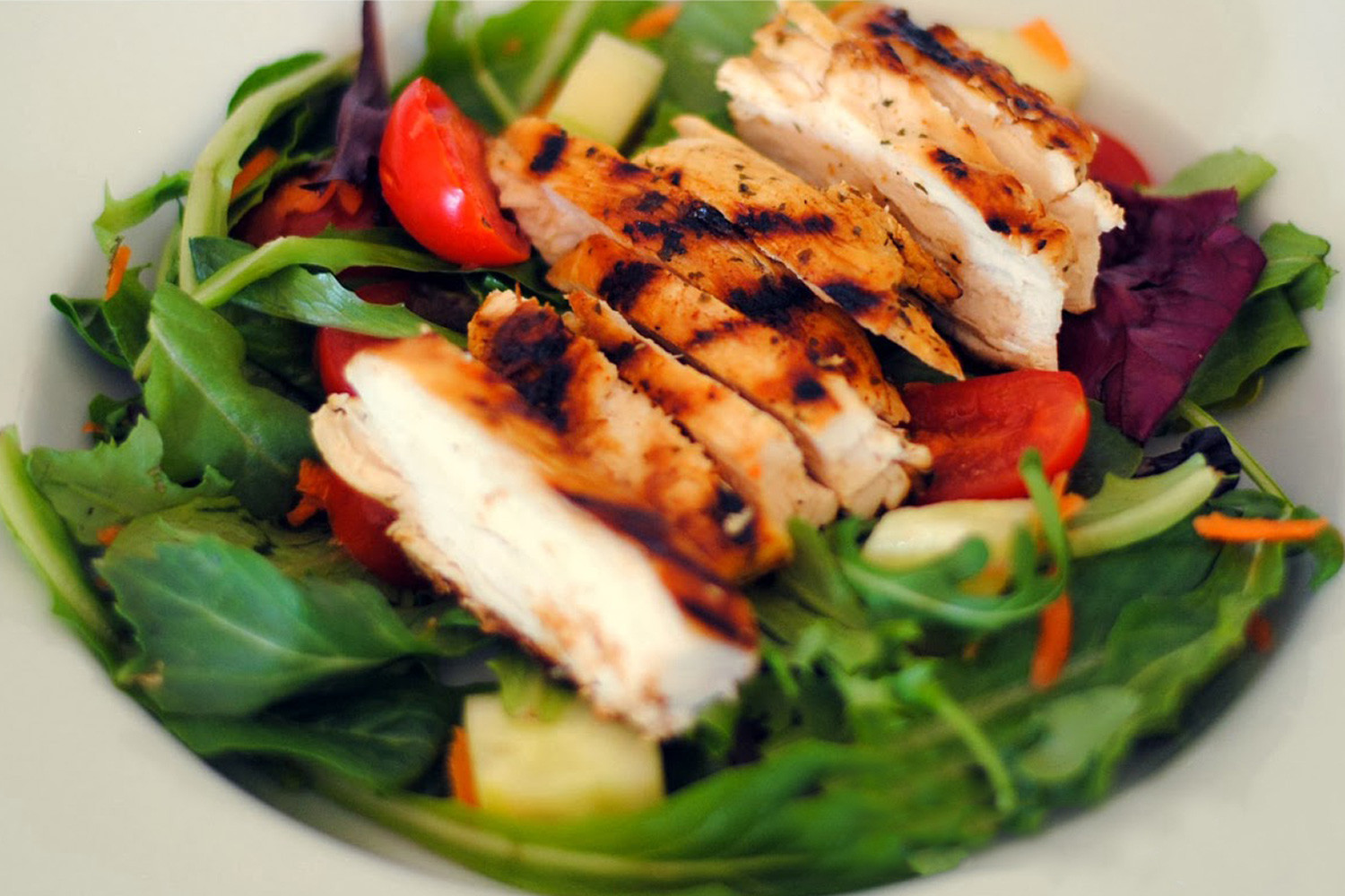 Grilled Chicken For Salad
 Grilled Chicken Salad With Cilantro Lime Vinaigrette