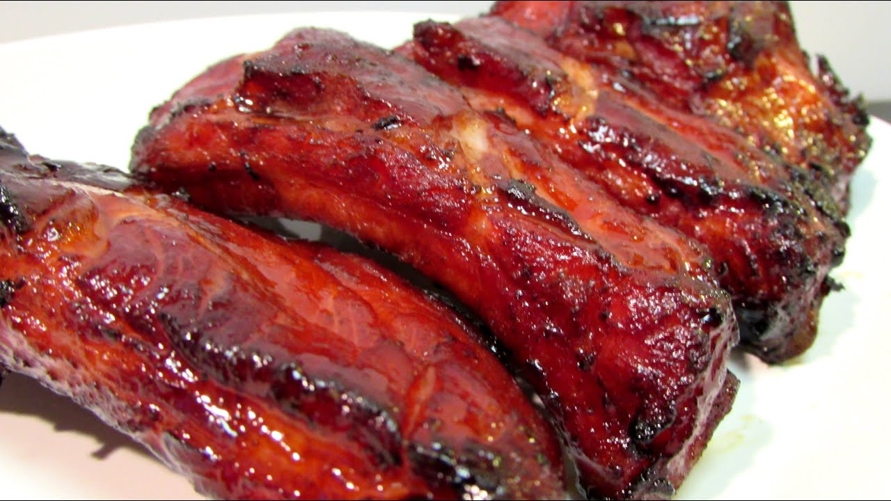 Grilled Pork Spare Ribs Recipe
 How To Make Chinese BBQ Pork Ribs Char Siu Chinese