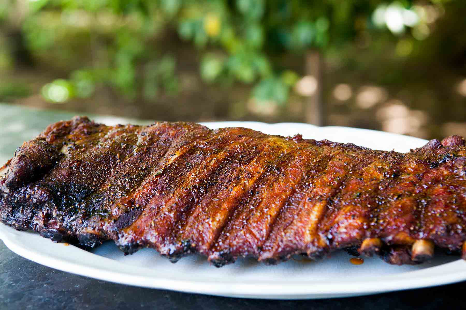 Grilled Pork Spare Ribs Recipe
 Memphis Style Pork Ribs Recipe