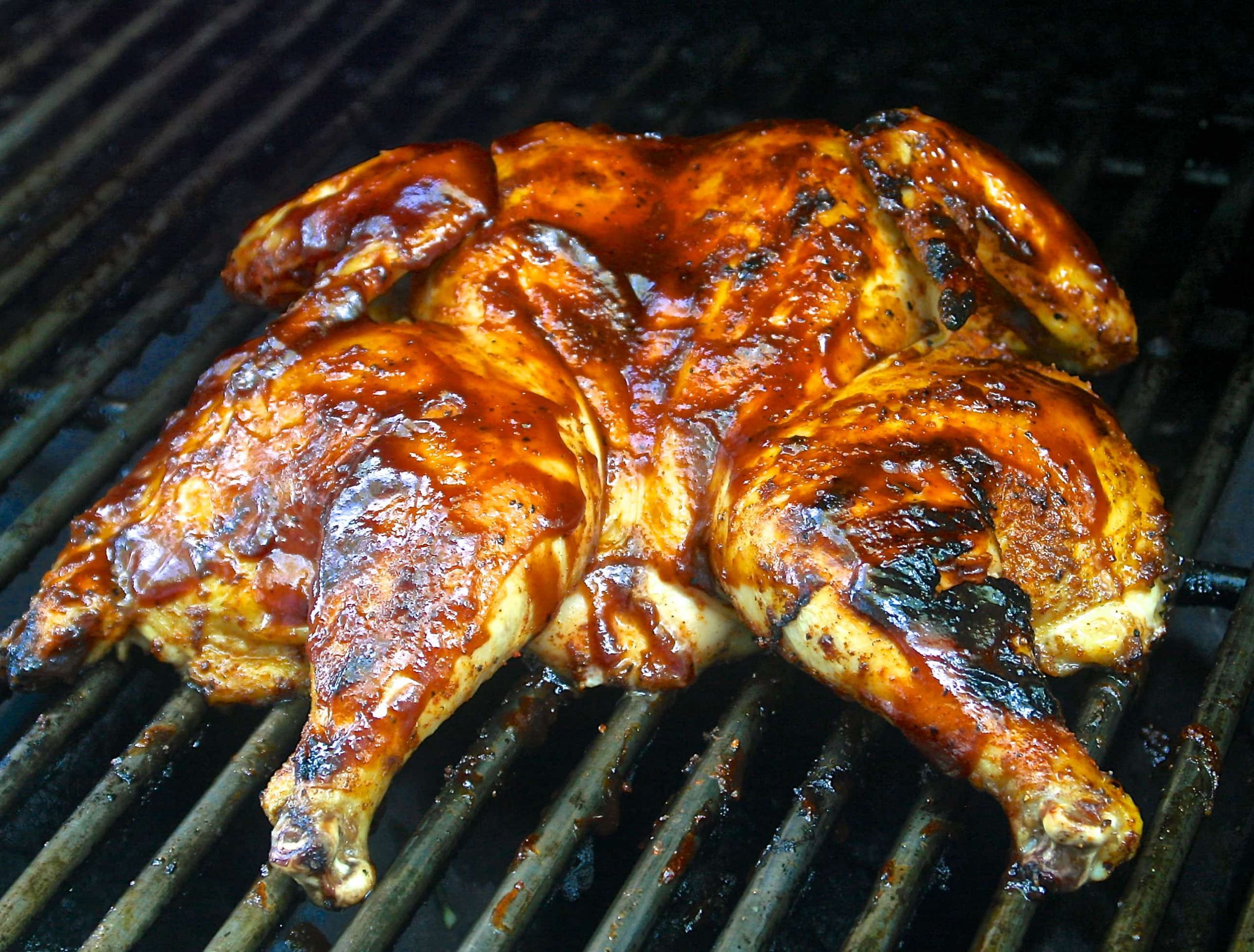Grilling A Whole Chicken
 Grilled Butterflied & Barbecued Whole Chicken Wildflour