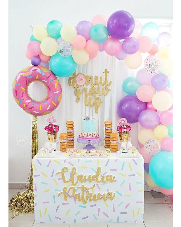 Grown Up Birthday Party Ideas
 Donut Theme Birthday Party Ideas Decorations Cake 2019