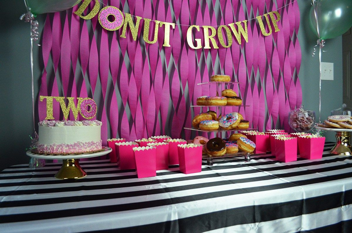 Grown Up Birthday Party Ideas
 Donut Grow Up Party