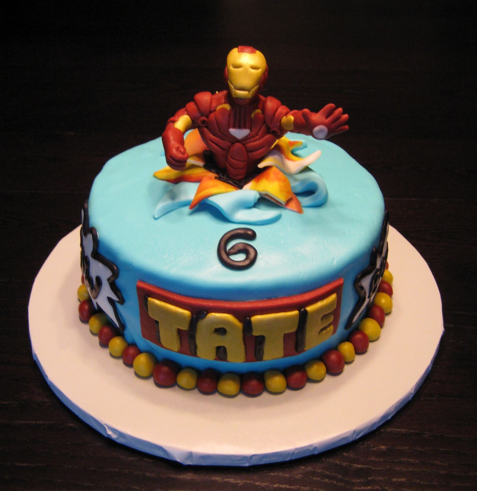Guy Birthday Cakes
 Custom Cakes by Julie Iron Man Cake