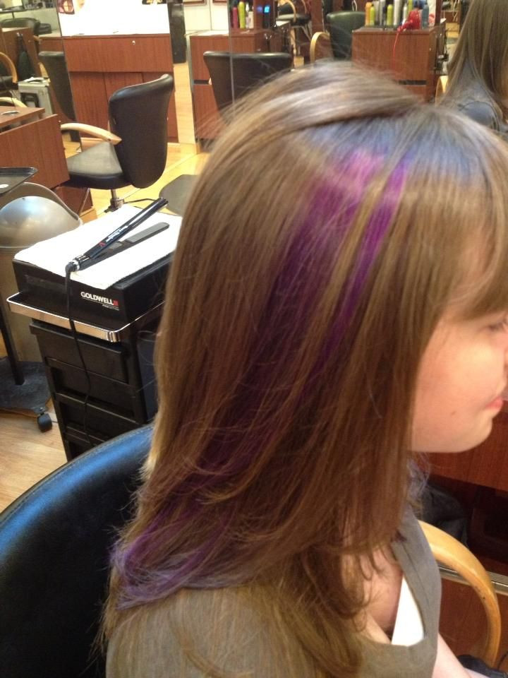 Hair Color For Children
 streaks for kids