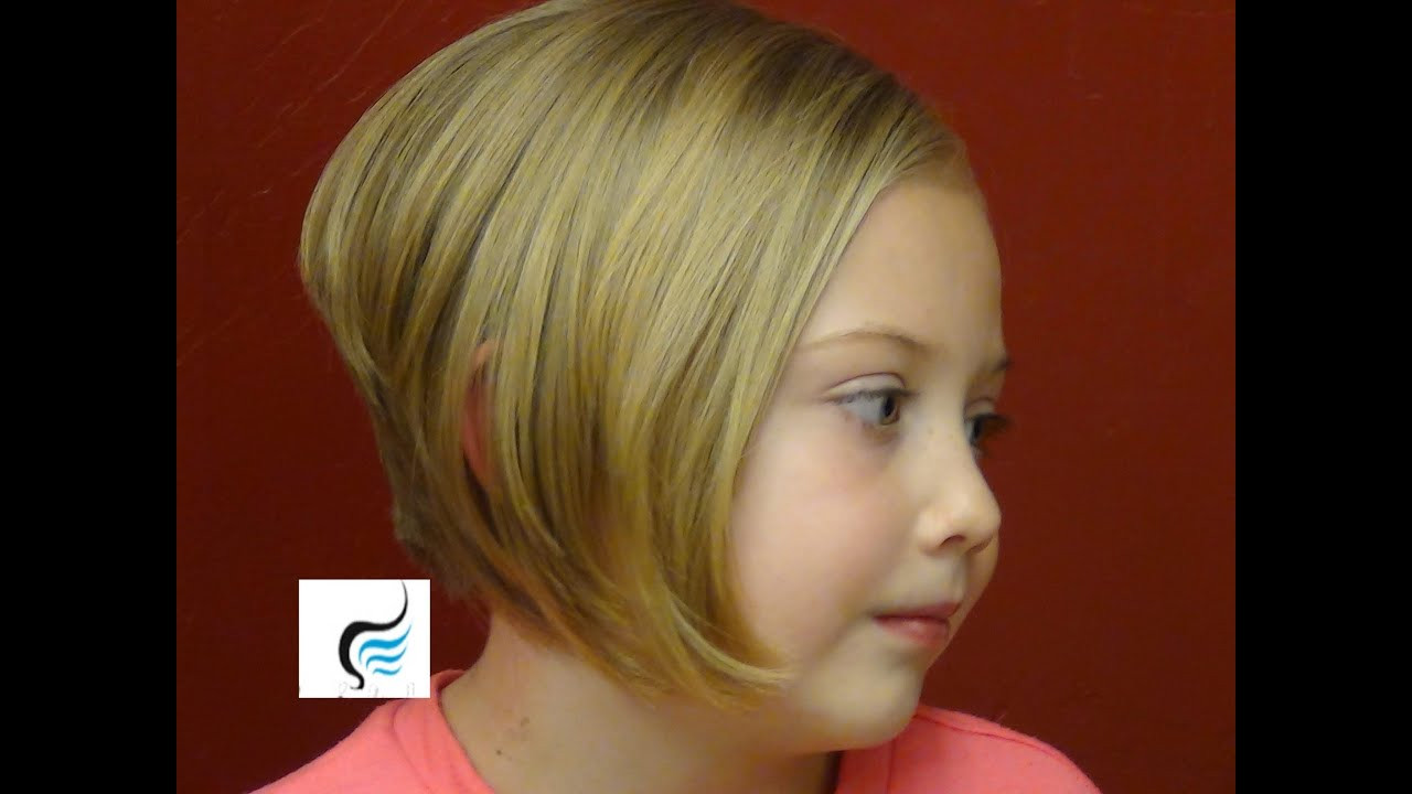 Hair Cut For Kids
 How to Style a Stacked Bob Cut A Line Haircut Little