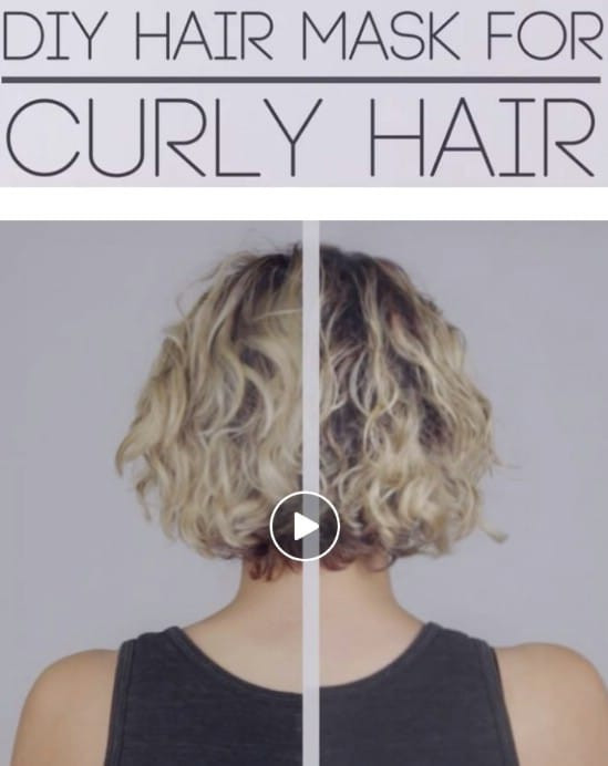 Hair Mask For Curly Hair DIY
 15 All Natural Homemade Hair Masks That Give You Healthy