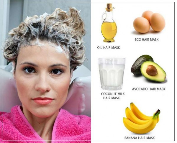 Hair Mask For Damaged Hair DIY
 DIY Hair Masks with Based Reinforcing Natural Ingre nts