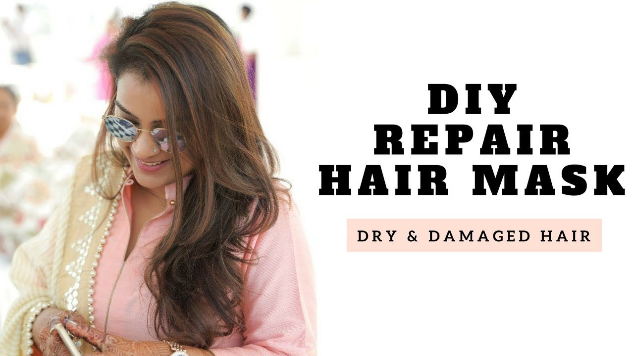 Hair Mask For Damaged Hair DIY
 DIY Repair Hair Mask For Dry and Damaged Hair