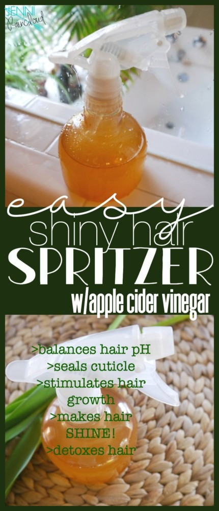 Hair Rinse DIY
 DIY Apple Cider Vinegar Rinse for Shiny Hair Jenni Raincloud