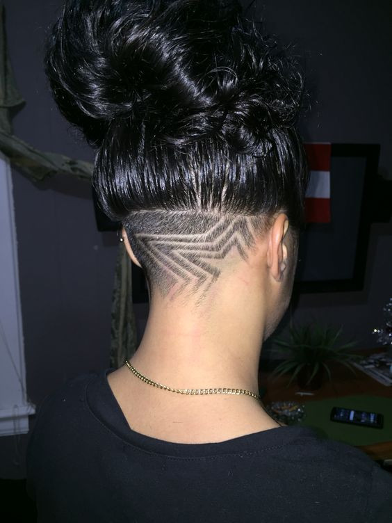 Haircuts Designs For Girls
 45 Undercut Hairstyles with Hair Tattoos for Women