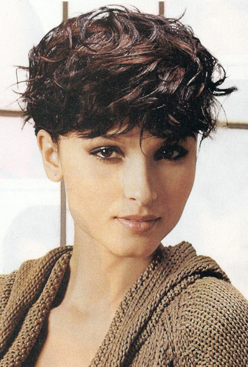 Haircuts For Curly Thick Hair
 Short Wavy Haircuts for Women 2012 2013