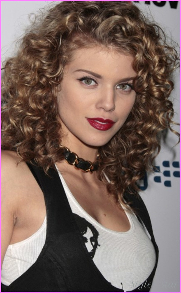 Haircuts For Curly Thick Hair
 Women s hairstyles wavy thick hair Star Styles