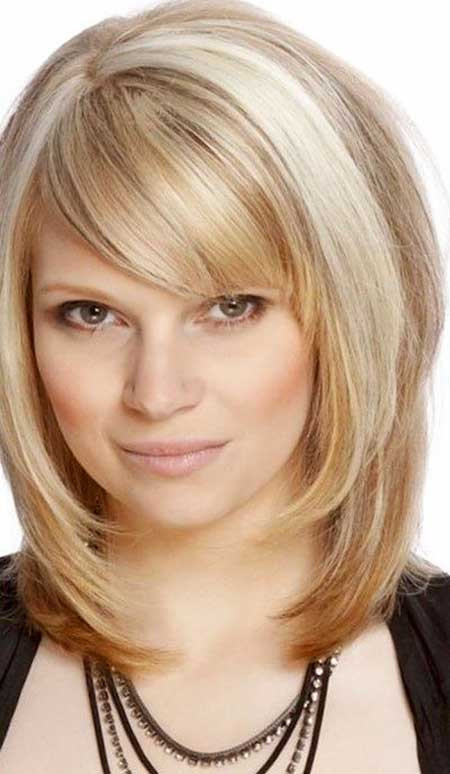 Haircuts For Medium Hair With Bangs
 15 Pics of Medium Length Hairstyles with Bangs and Layers