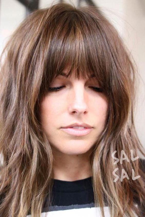 Haircuts For Medium Hair With Bangs
 27 Best Medium Length Hairstyles with Bangs 2019