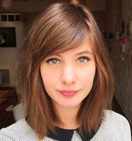 Haircuts For Medium Hair With Bangs
 40 Side Swept Bangs to Sweep You off Your Feet