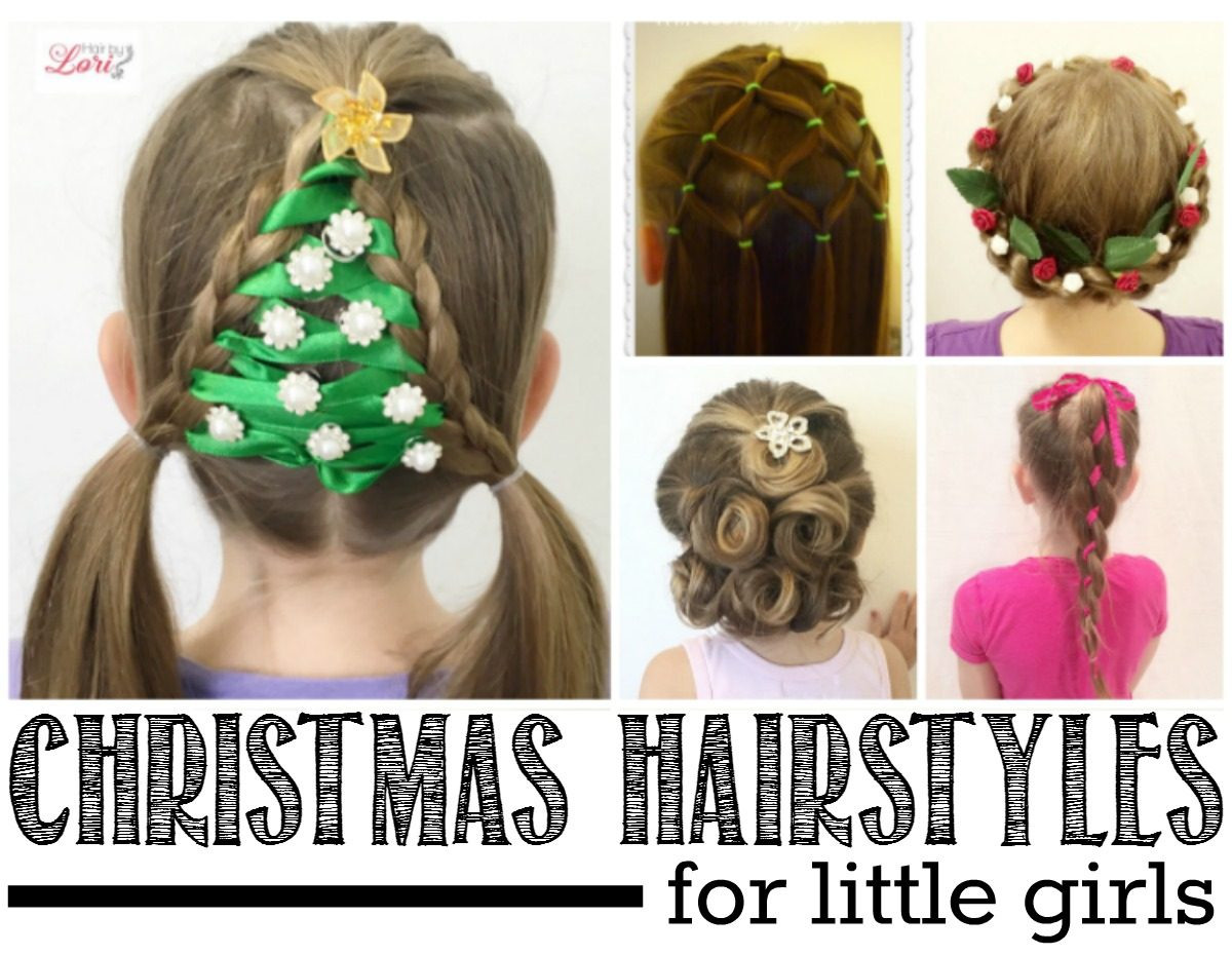 Hairstyle For Little Girl Step By Step
 20 Easy Christmas Hairstyles for Little Girls