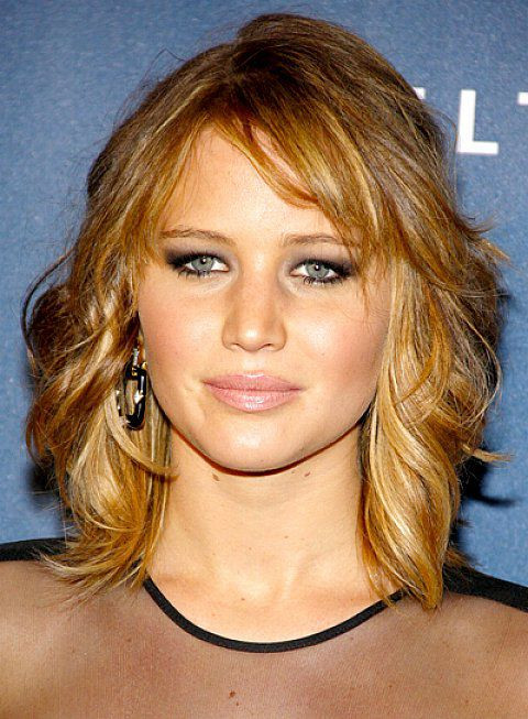 Hairstyle For Medium Hair Length
 Medium Length Curly Hairstyles For Round Faces