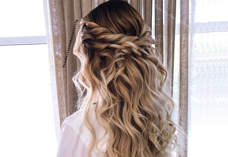 Hairstyle Prom
 27 Prettiest Half Up Half Down Prom Hairstyles for 2019