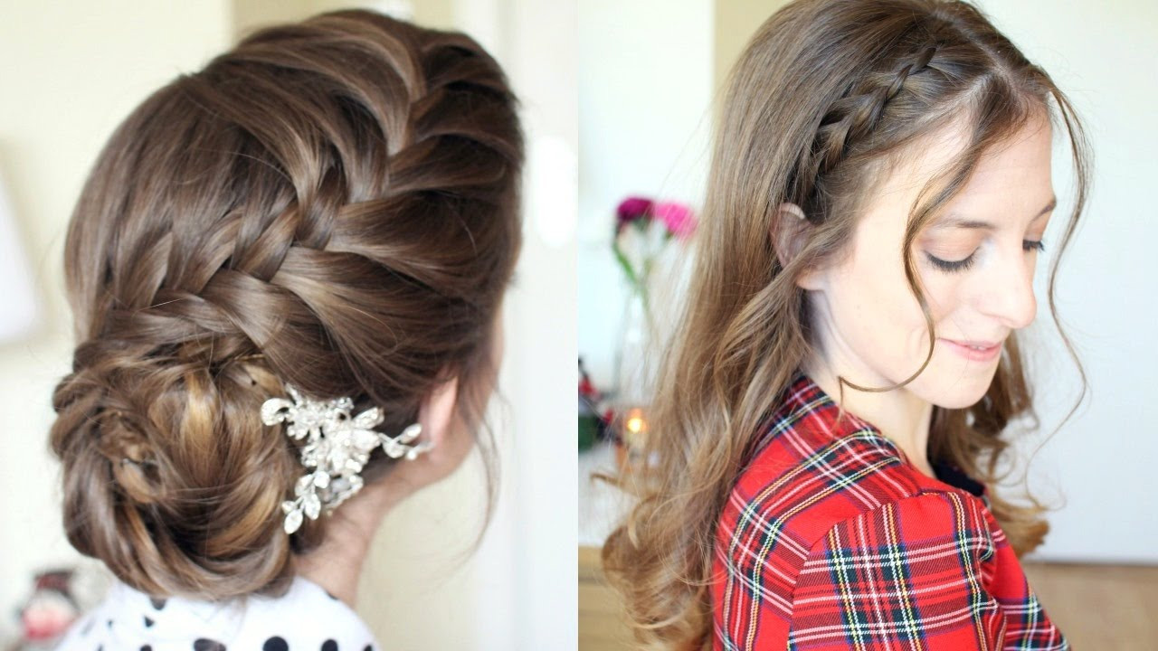 Hairstyle Updos Ideas
 2 Pretty Braided Hairstyle Ideas