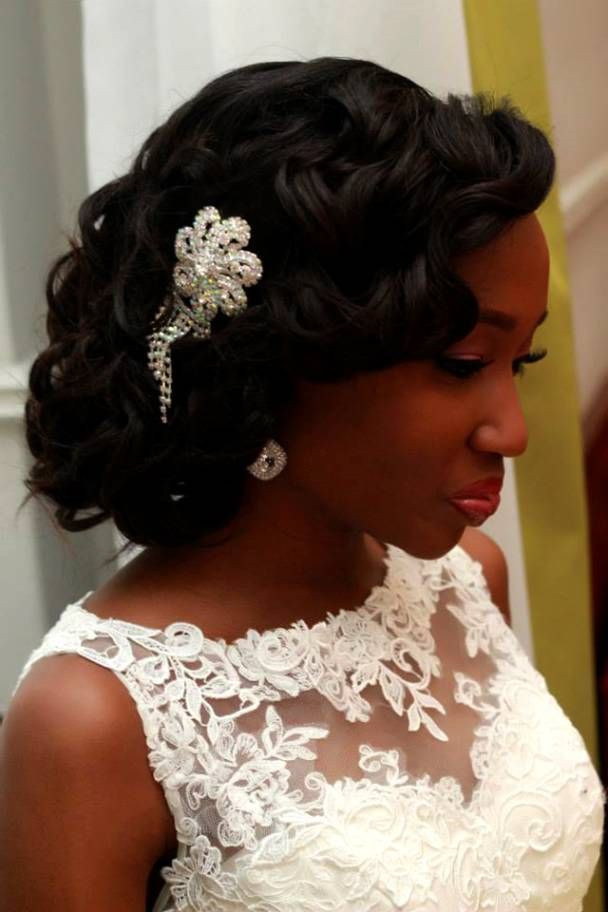 Hairstyles For A Wedding Bridesmaid
 Bridal Hairstyles for black women
