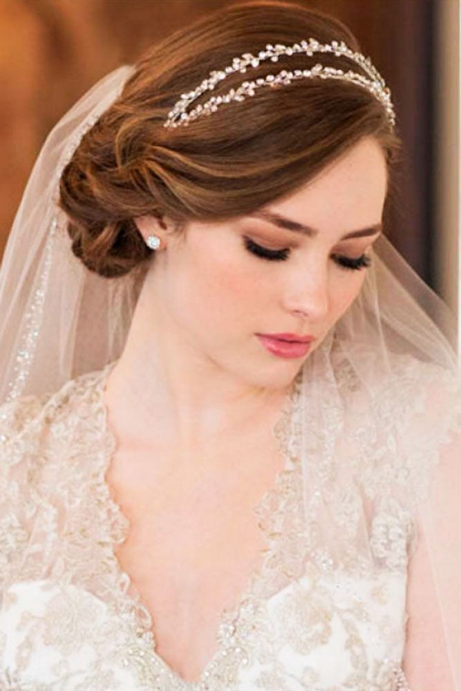 Hairstyles For Brides With Veils
 Veil Wedding Hair