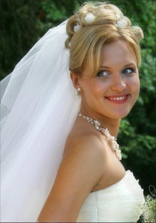 Hairstyles For Brides With Veils
 bride hairstyles veil
