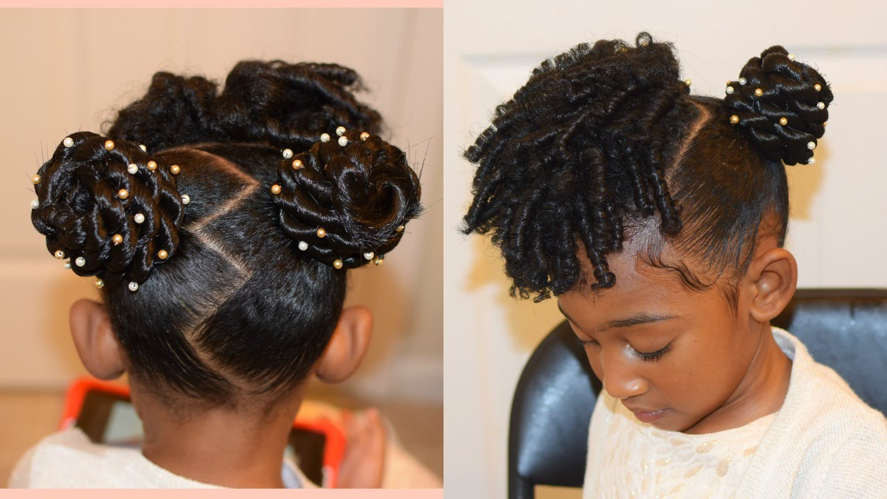 Hairstyles For Kids
 KIDS NATURAL HAIRSTYLES THE BUNS AND CURLS Easter