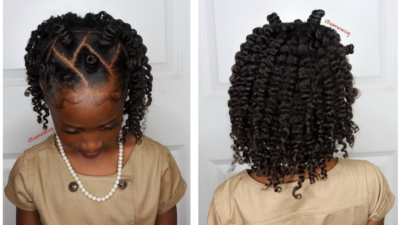 Hairstyles For Kids
 Mini Bantu Knots w Two Strand Twistout